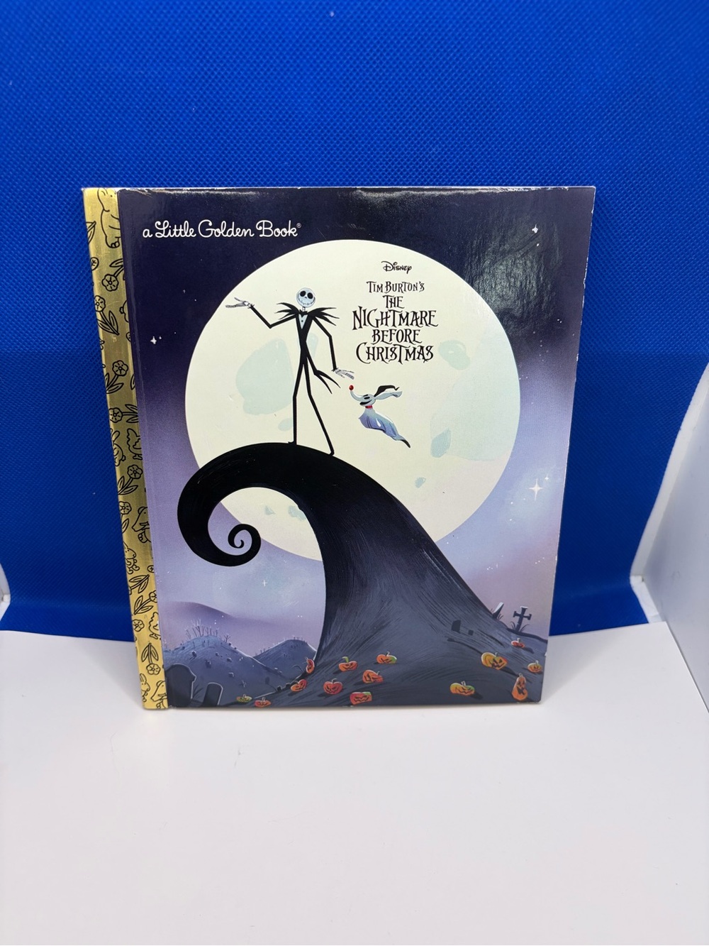 Disney Nightmare Before Christmas Little Golden Book Jack Skellington
